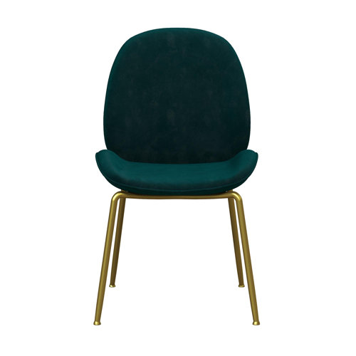CosmoLiving by Cosmopolitan Astor Velvet Upholstered Side Chair